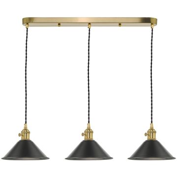 Dar Lighting HADANO HAD3640-02 Pakabinama lempa 3x40W/E14