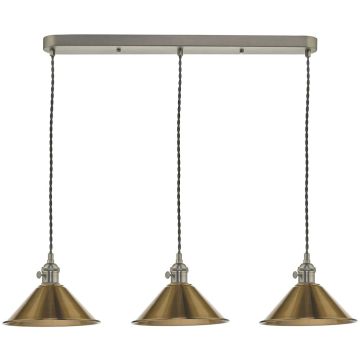Dar Lighting HADANO HAD3661-01 Pakabinama lempa 3x40W/E14