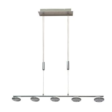 Italux MARLEY HD-352ML-05-9051B CH Pakabinama lempa 5x5W/LED