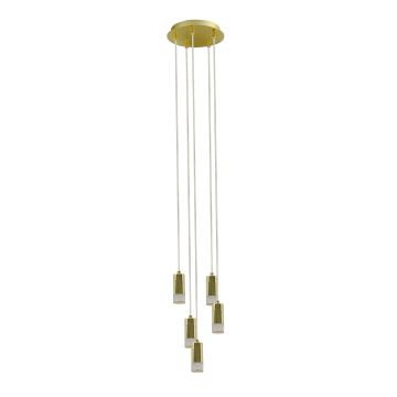 Italux MENTIN HD443N-05-8144 NN BB Pakabinama lempa 5x5W/LED