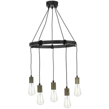 Dar Lighting IVAN IVA0531 Pakabinama lempa 5x60W/E27 IP20