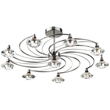 Dar Lighting LUTHER LUT2367 Stropo šviestuvas 10x40W/G9