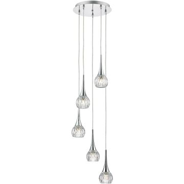 Dar Lighting LYALL LYA0550 Pakabinama lempa 5x40W/G9