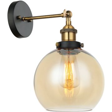 Italux CARDENA MBM-4330-1-GD+AMB Sienos lempa 1x40W/E27 IP20