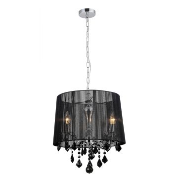 Italux CORNELIA MDM-2572/3 BK Pakabinama lempa 3x40W/E14