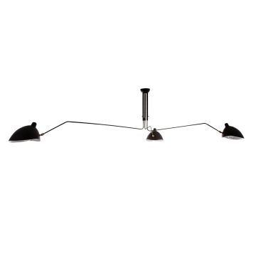 Italux DAVIS MDE610-3 Stropo šviestuvas 3x60W/E27 IP20
