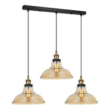Italux HUBERT MDM-2381/3 GD+AMB Pakabinama lempa 3x40W/E27