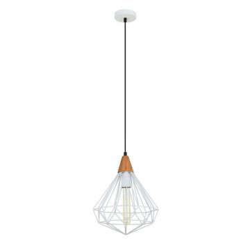 Italux MAELLE MDM-2591/1S WH Pakabinama lempa 1x60W/E27 IP20