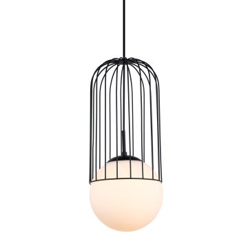 Italux MATTY MDM-3940/1 BK Pakabinama lempa 1x40W/E27 IP20
