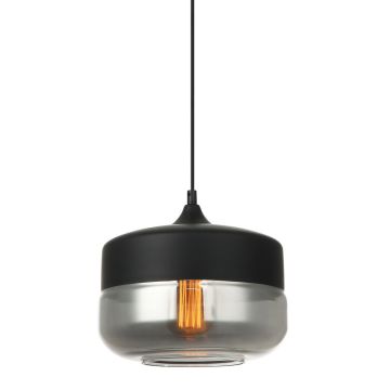 Italux MOLINA MDM-2380/1 BK+SG Pakabinama lempa 1x40W/E27