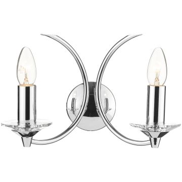 Dar Lighting MEDUSA MED0950 Sienos lempa 2x40W/E14