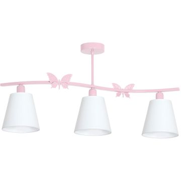 Milagro ALICE PINK MLP979 Stropo šviestuvas 3x40W/E14 IP20