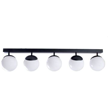 Milagro SFERA BLACK MLP8859 Taškinis šviestuvas 5x40W/E14 IP20