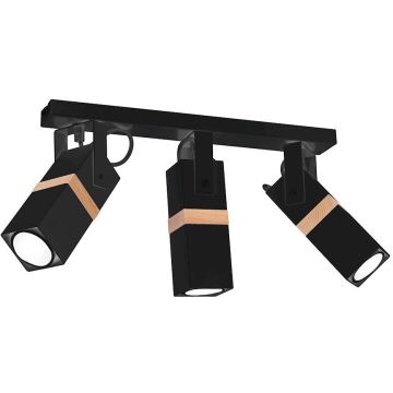 Milagro VIDAR BLACK MLP5402 Taškinis šviestuvas 3x8W/GU10 IP20