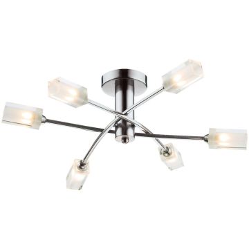 Dar Lighting MORGAN MOR6446 Stropo šviestuvas 6x25W/G9