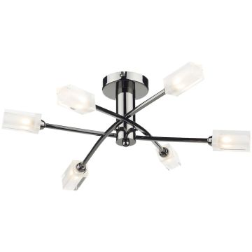 Dar Lighting MORGAN MOR6467 Stropo šviestuvas 6x25W/G9
