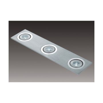 Italux DOWNLIGHTS MQ71815-3B Įmontuojamas apšvietimas 3x1W/LED