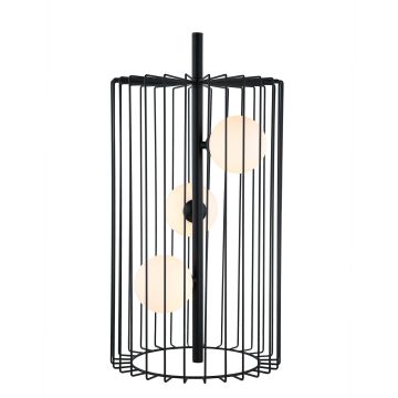 Italux HAYDEN MTM-3935/3 BK Stovinė lempa 3x25W/G9 IP20