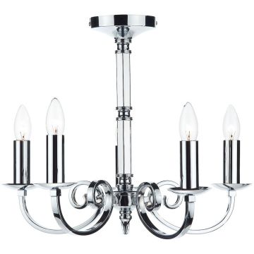 Dar Lighting MURRAY MUR0550 Švieslentė 5x40W/E14