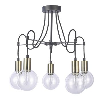 Italux GIANNI MX16096-5A Stropo šviestuvas 5x40W/E14 IP20