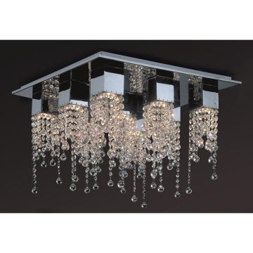 Italux LARIX MX93708-9B Lubų šviestuvas 9x35W/GU10