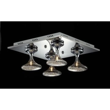Italux NUEVA MX112906-4A Lubų šviestuvas 4x20W/G4