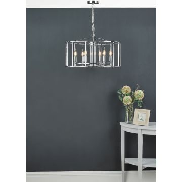 Dar Lighting MYKA MYK0650 Pakabinama lempa 6x40W/E14