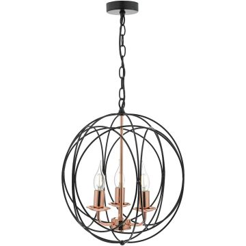 Dar Lighting PHOENIX PHO0322 Pakabinama lempa 3x40W/E14 IP20