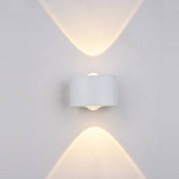 Italux GILBERTO PL-260W Sienos lempa 2x2W/LED 120LM IP54