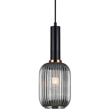 Italux ANTIOLA PND-5588-1M-BK+SG Pakabinama lempa 1x40W/E27 IP20