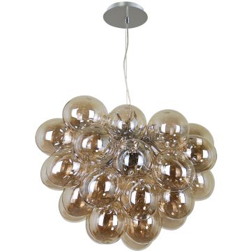 Italux BENTO PND-7273-S-8-CGN Pakabinama lempa 8x28W/G9 IP20