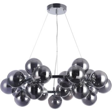 Italux CABELLA PND-5252-25-CH+SMK Pakabinama lempa 25x28W/G9 IP20