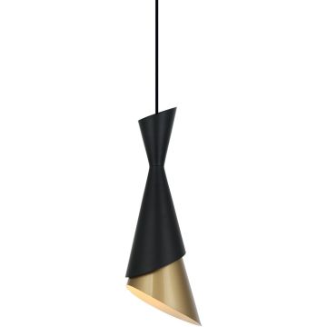 Italux MALIA PND-85949-1 BK+GD Pakabinama lempa 1x40W/E27 IP20