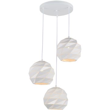 Italux PALERMO PND-2424-3S-WH Pakabinama lempa 3x40W/E27 IP20