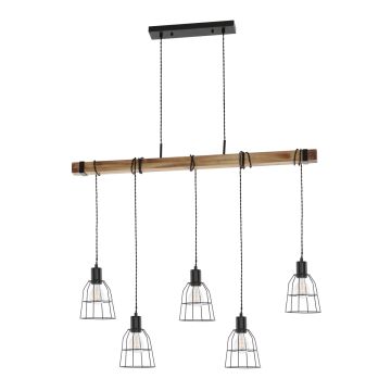 Italux PONTE PND-4290-5-L Pakabinama lempa 5x60W/E27
