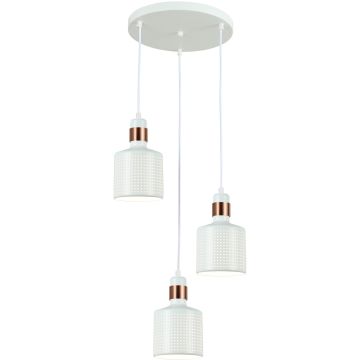 Italux RESTENZA PND-2439-3-WH Pakabinama lempa 3x40W/E27 IP20
