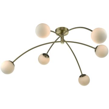 Dar Lighting PUGLIA PUG6475 Stropo šviestuvas 6x20W/G9 IP20