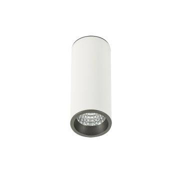 Italux MOLDES SLC7391/7W 4000K WH+GR Lubų šviestuvas 1x7W/LED 450LM IP20
