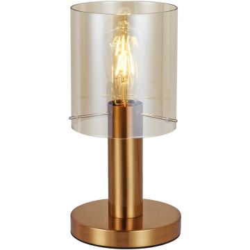 Italux SARDO TB-5581-1-BRO+AMB Stalo lempa 1x40W/E27 IP20