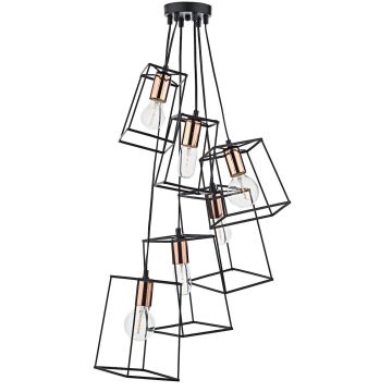Dar Lighting TOWER TOW0622 Pakabinama lempa 6x40W/E27