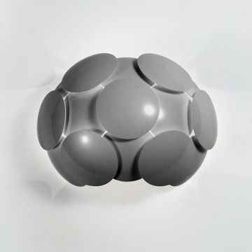 Italux SANTINA GREY W0317-01S-U1GM Sienos lempa 1x42W/G9