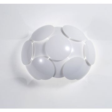 Italux SANTINA WHITE W0317-01A-T5E0 Sienos lempa 1x26W/E27