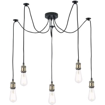 Dar Lighting WACO WAC0575 Pakabinama lempa 5x60W/E27
