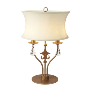 Elstead Lighting WINDSOR WINDSOR-TL-GOLD Stalo lempa 2x60W/E14