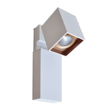 Italux ARAVENA WLB073/5W 4000K WH+GO Sienos lempa 1x5W/LED 450LM