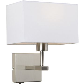 Italux NORTE WL-1122-1-A-SN-RC-WH Sienos lempa 1x60W/E27 IP20