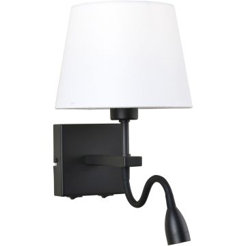 Italux NORTE WL-1122-2-BL-BM-RO-WH Sienos lempa 2x60W, 3W/E27, LED 3000K 350LM IP20