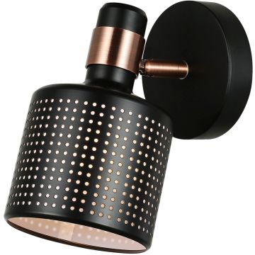 Italux RESTENZA WL-2439-1-BK Sienos lempa 1x40W/E27 IP20