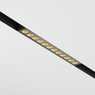Maytoni POINTS TR031-2-12W3K-B Geležinkelio švieslentė 12x12W/LED 3000K 840LM IP20