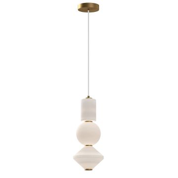 Elstead Lighting Bijou ALM-BIJOU-P3-GD Pakabinama lempa 1x20W/LED 3000K 1060lm IP20